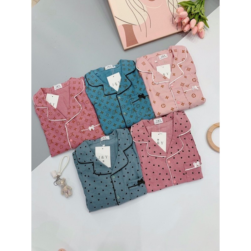 BỘ PIJAMA NHUNG TUYẾT