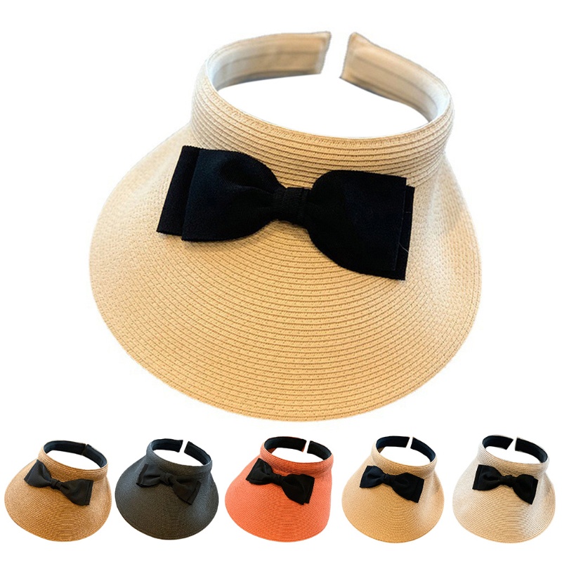 Han Mũ Lưỡi Trai Rỗng Chóp Có Thể Điều Chỉnh Rộng Vành Che Nắng Dùng Khi Đi Bộ Đường Dài