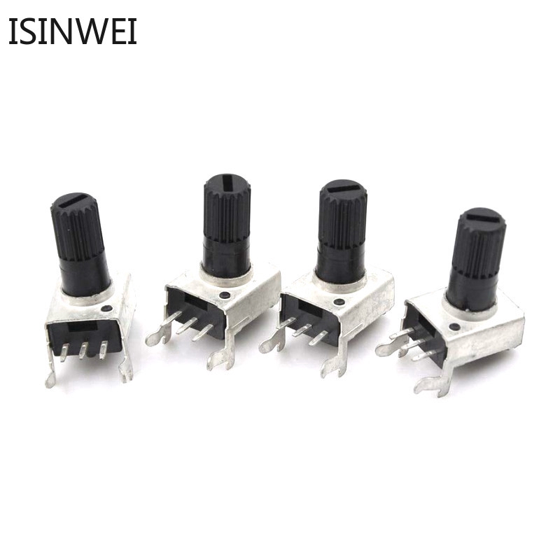 Set 10 điện trở rv09 10k/50k/100k/5k/1k/2k wh09 có thể điều chỉnh tiện dụng
