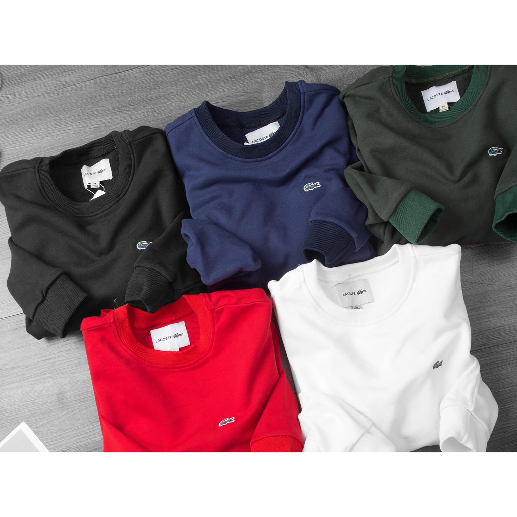 Áo Sweater nam cao cấp LA CỐT thu đông tay dài màu đen - Đỉnh Cao Thời Trang
