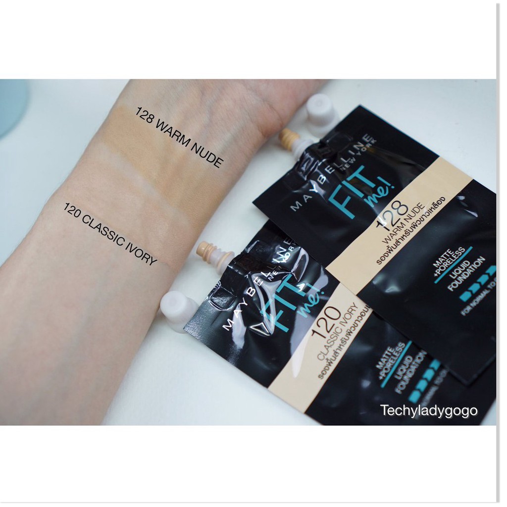 [Voucher giảm giá cho khách sỉ mỹ phẩm chính hãng] Combo 6 Kem Nền Mịn Lì Maybelline Fit Me Matte Poreless Foundation 5m