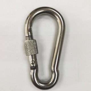 Móc inox size 6 có khoá xoay, móc treo đồ, móc inox 304