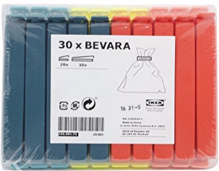 Kẹp bao nilong Ikea