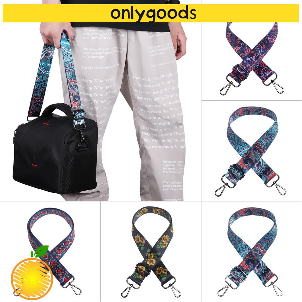 ONLY Fashion Colored Bag Belts Nylon Backpack Accessories Handbag Chain Women Adjustable  National Wind Rainbow  Shoulder Bag Straps