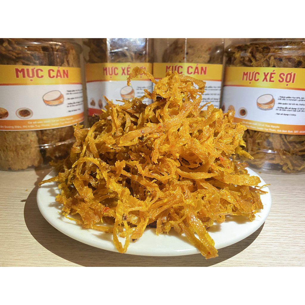 Mực xé tẩm gia vị  200g ( không tính hộp)MỰC TẨM GIA VỊ THƠM NGON, MỰC TO ĐƯỢC CÁN MỀM. ✅ GIA VỊ TỎI , ỚT CAY. ✅ MỰC ĐƯỢ | BigBuy360 - bigbuy360.vn