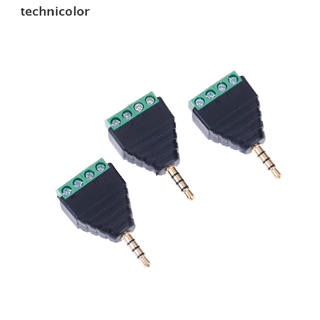 Đầu Nối Dây Cáp Âm Thanh 4 Chấu Giắc Cắm 3.5mm