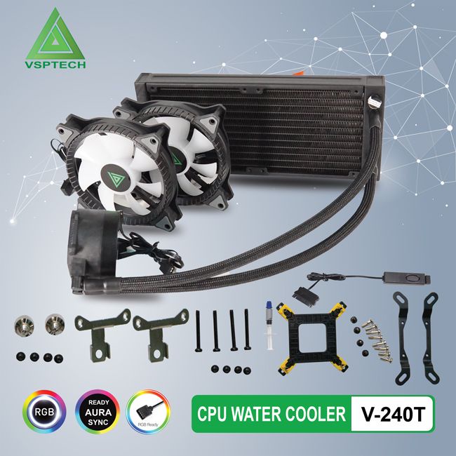 Tản nhiệt nước heatsink CPU cooler V-240T