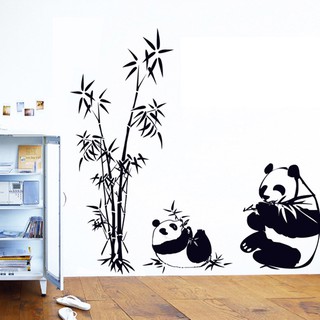 Decal dán tường Gấu Trúc