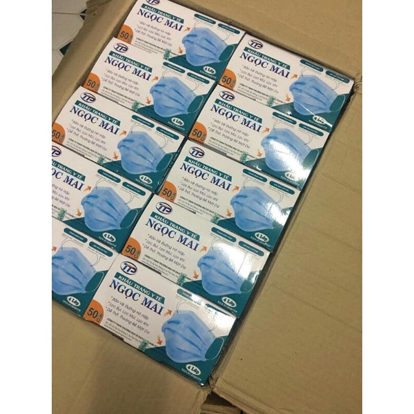 Hộp 50c khẩu trang y tế  4 lớp kháng khuẩn các hãng Ami/Ancae - TÁCH RIÊNG HỘP KHI GÓI./Túi 5 khẩu trang 4D KF94 | BigBuy360 - bigbuy360.vn
