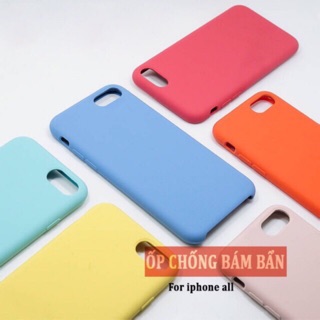 Ốp lưng màu chống bẩn cho IPhone 6/ 6S/ 6plus/ 6S Plus ( mềm mịn êm tay )