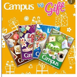 VỞ KẺ NGANG CAMPUS 80 trang ( LỐC 10 QUYỂN ) - TẬP KẺ NGANG CAMPUS ĐẸP