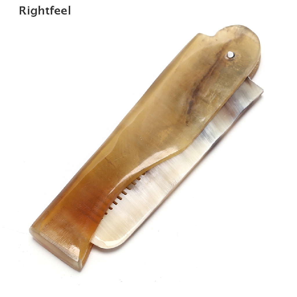 Lược Gấp Dạng Sừng Ox Bỏ Túi Cho Mọi Loại Râu Tóc