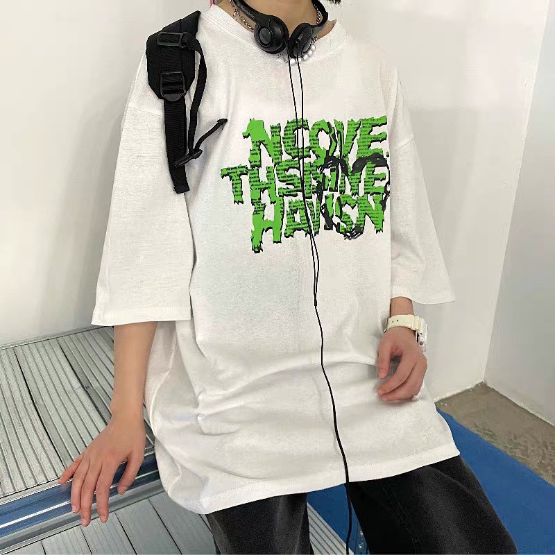 Áo thun nam nữ unisex tay lỡ form rộng 3136 , Áo thun form rộng Oversize trơn cao cấp HM1986