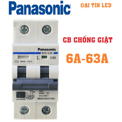 CB chống giật Panasonic  6A -63A