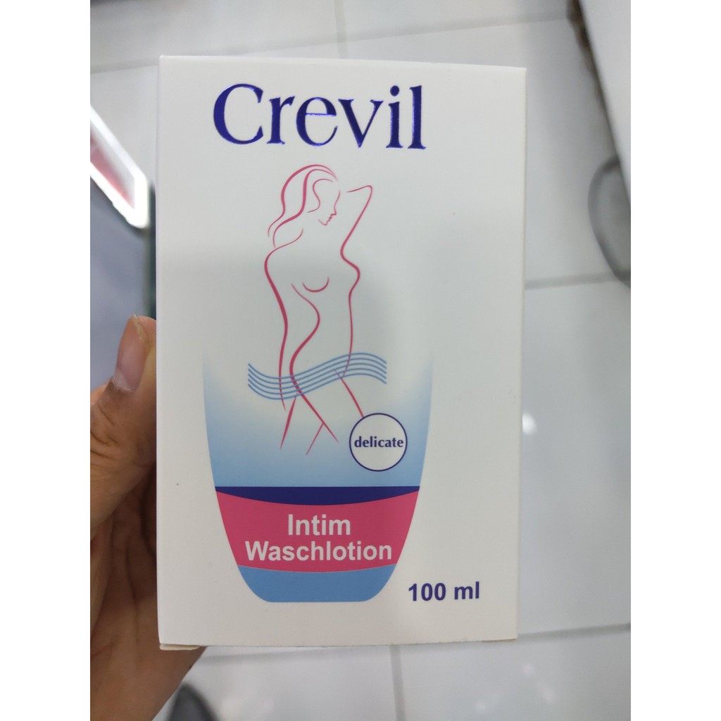 Dung Dịch Vệ Sinh Phụ Nữ Crevil Intim Waschlotion 100ml