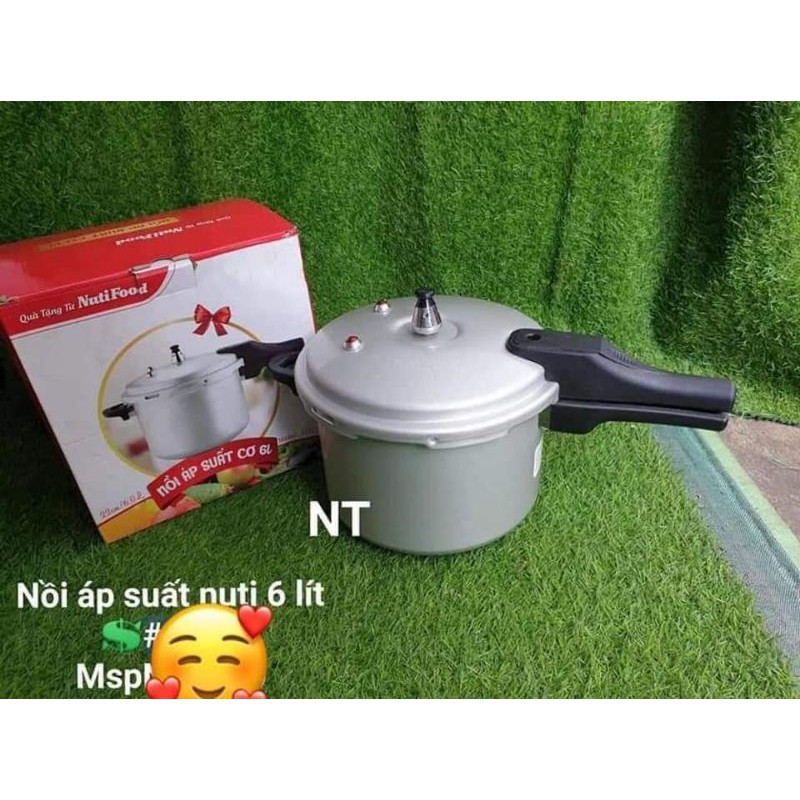 NỒI ÁP SUẤT CƠ NUTI 6 LIT