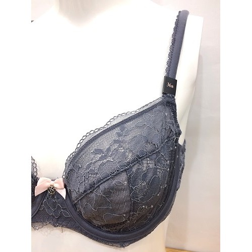 Áo ngực không mút ren xám đen Victoria's Secret 11055553 ( TH1368 )