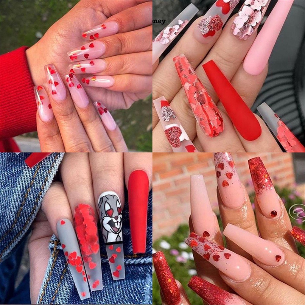 Hộp Kim Tuyến Lấp Lánh Trang Trí Móng Tay Nghệ Thuật Mới