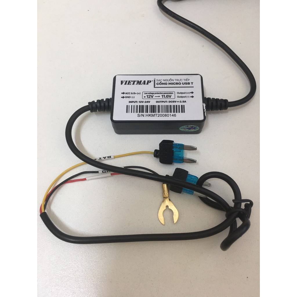 Bộ Sạc Nguồn Trực Tiếp Cho Camera VIETMAP KC01 | BigBuy360 - bigbuy360.vn
