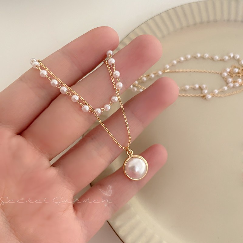 Vòng cổ Ngọc Trai Sang Trọng Không Phai Màu