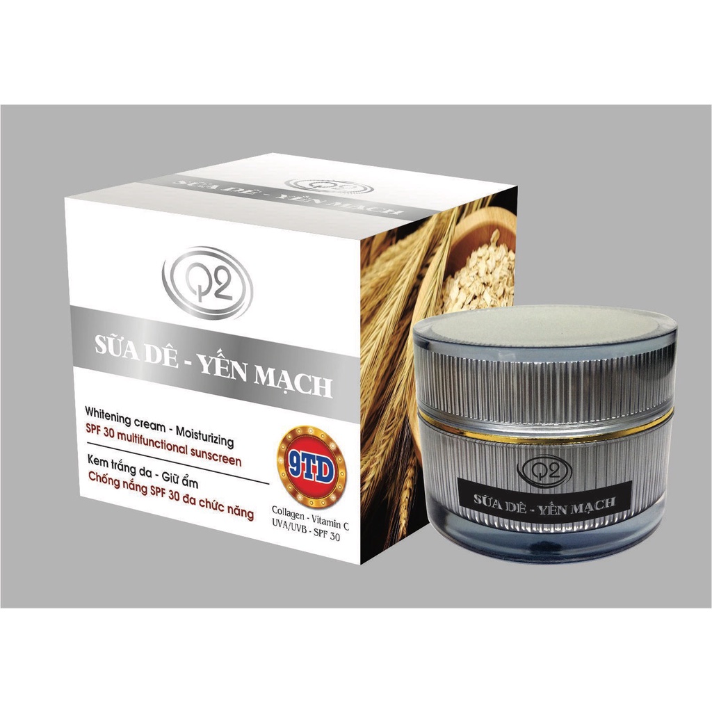 Kem trắng da giữ ẩm chống nắng 30 fps đa chức năng