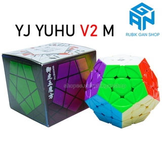 Rubik Megaminx 3x3 YJ YuHu V2 M Có Nam Châm Rubik Biến Thể 12 Mặt