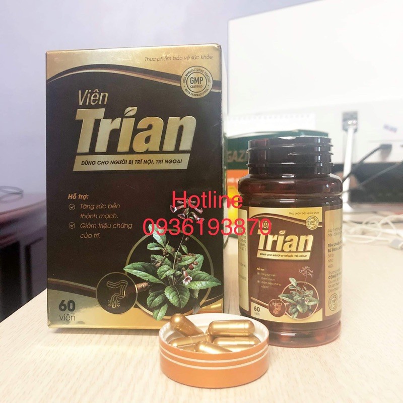 VIÊN TRĨ AN  [CHÍNH HÃNG] VIÊN TRĨ AN KHẮC TINH TRĨ NỘI TRĨ NGOẠI