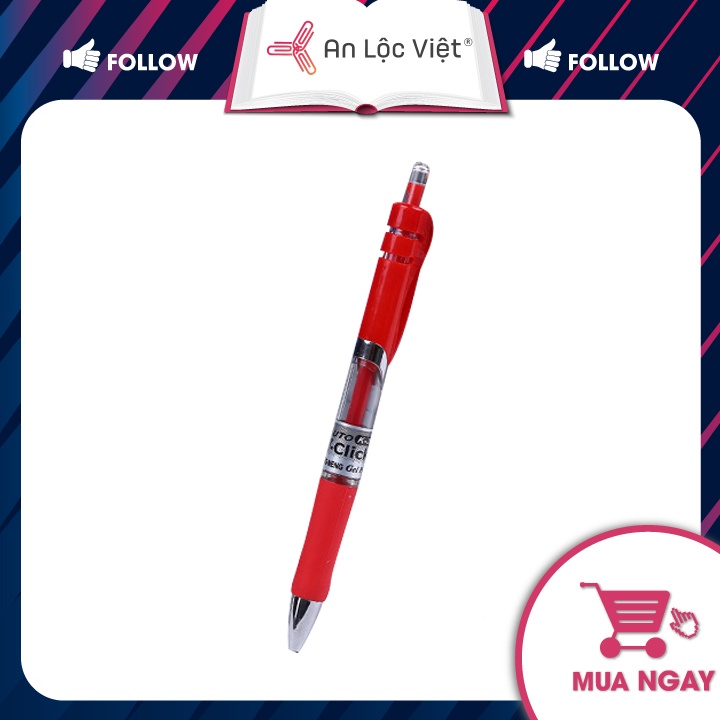 Combo 5 Bút Bi Gel 0.5mm Smooth K-35 Đa Dạng Màu Sắc