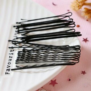 Set 10 Kẹp sóng ( dập ) đen tạo kiểu tóc