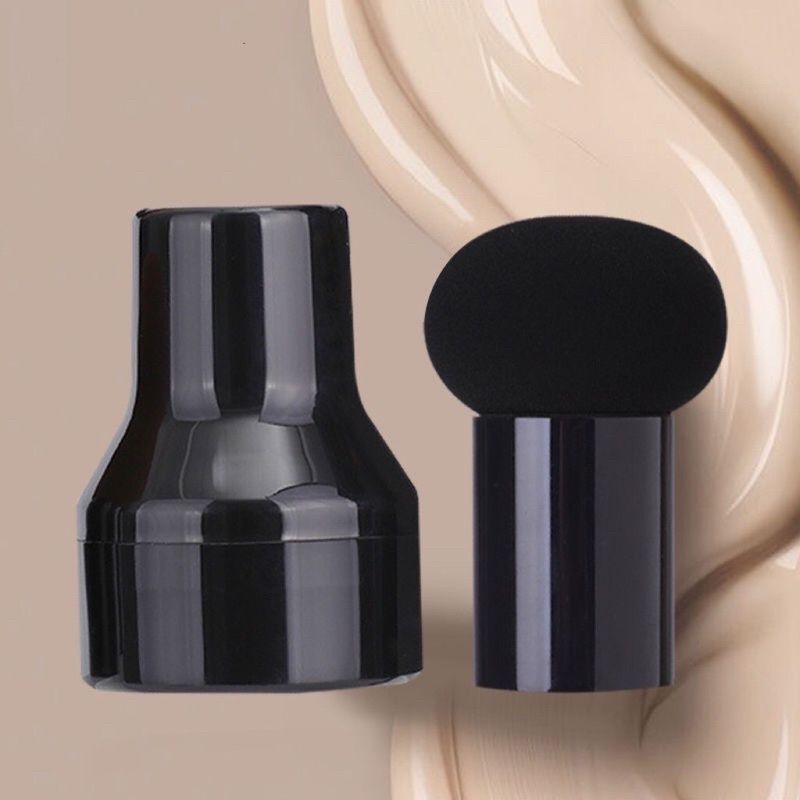 (Tặng kèm hôp đựng) Mút đánh kem nền hình nấm nhiều màu tiện dụng