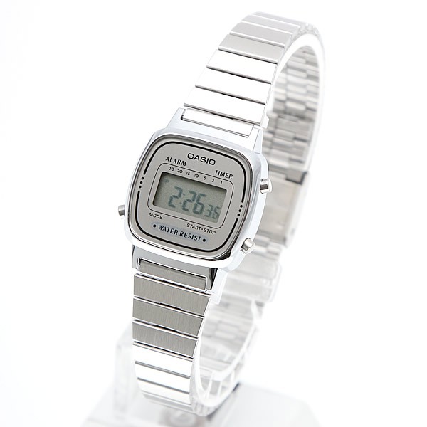 Đồng hồ nữ dây kim loại Casio Standard chính hãng Anh Khuê LA670WA-7DF