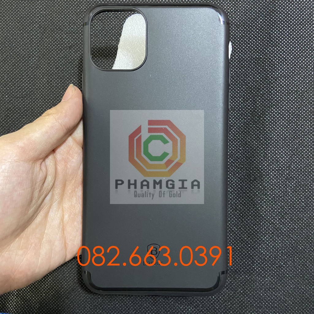Ôp lưng Iphone 11 pro max dẻo đen trơn, lưng mịn, đẹp