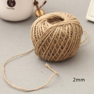 Cuộn 30m dây thừng 2mm (dây gai) trang trí nhà cửa, trang trí tiệc vintage, làm phụ kiện handmade,Dây làm đồ thử công