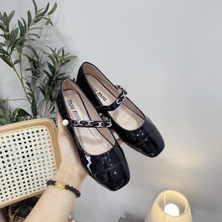 GIÀY BỆT DÁNG MIU.MIU