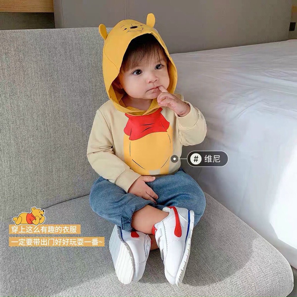 HOT TREND | ÁO HOODIE DISNEY  SIÊU CƯNG | CHẤT COTTON NỈ BÔNG MỀM | CHO BÉ TRAI VÀ GÁI 8-18KG | VIDEO THẬT