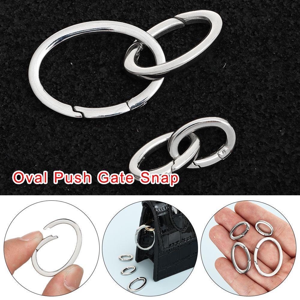 Lò Xo Hình Oval Bằng Thép Không Gỉ 4 Kích Cỡ Tiện Dụng Cho Túi Xách