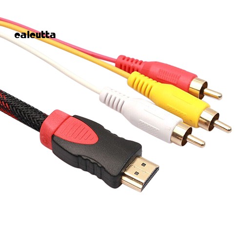 Cáp Chuyển Đổi Từ Cổng Hdmi Sang Rca 5ft Cho Ps3 Xbox One Wii Sg