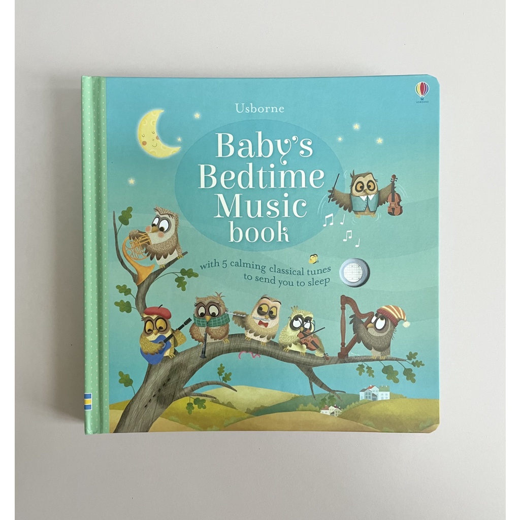 Sách âm thanh Usborne - Baby Bedtime Music - Âm nhạc ru bé ngủ ngon