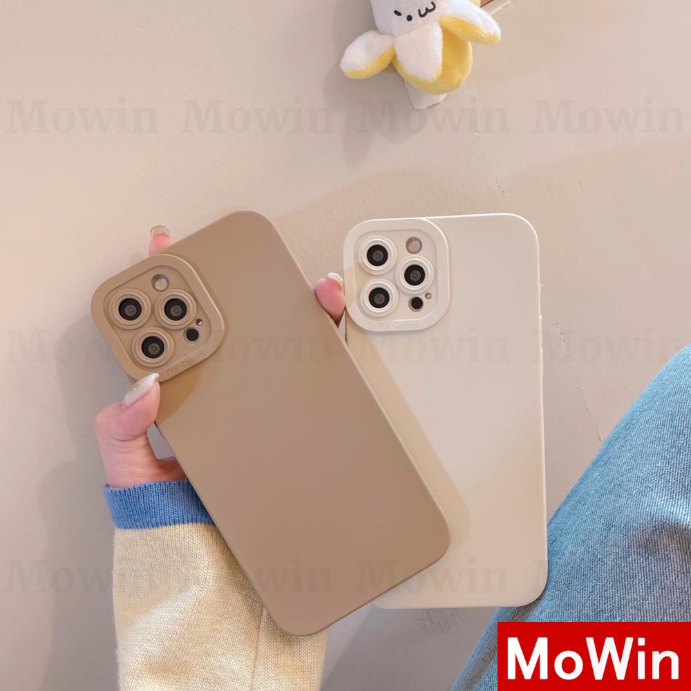 Ốp điện thoại silicone dẻo viền vuông bảo vệ camera cho iPhone 13/ 12/ 11 Pro Max 7 Plus XR XS Max 13 11 12 Max XR 7 | BigBuy360 - bigbuy360.vn