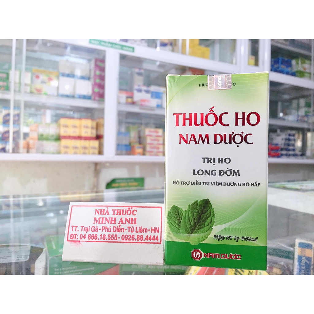 Siro Ho Nam Dược - Bổ phế, long đờm, giảm ho
