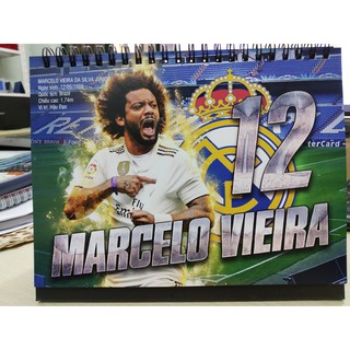 Lịch để bàn Real 2019