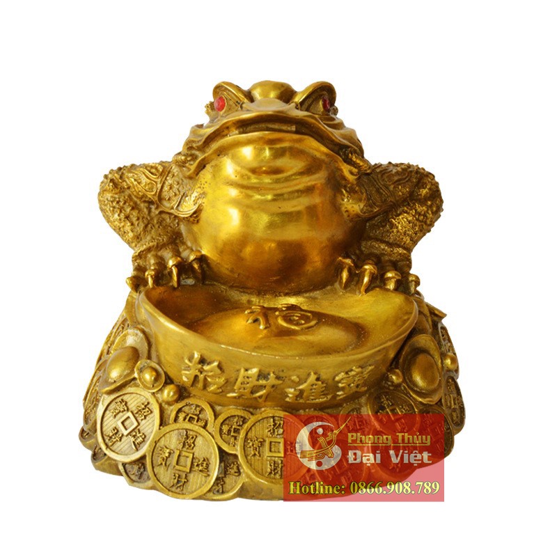Thiềm Thừ Đồng ( Cóc Ngậm Tiền) Phong Thuỷ
