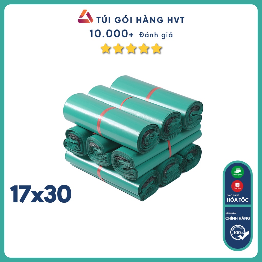 túi gói hàng niêm phong 17x30 cuộn 100 cái, chất túi siêu dai, bền, đẹp, 8sport chuyên sỉ, phân phối