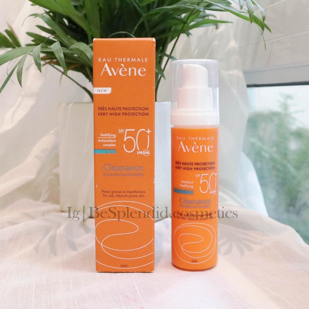 AVENE - Kem chống nắng dành cho da dầu Cleanance Solaire Sunscreen SPF50+
