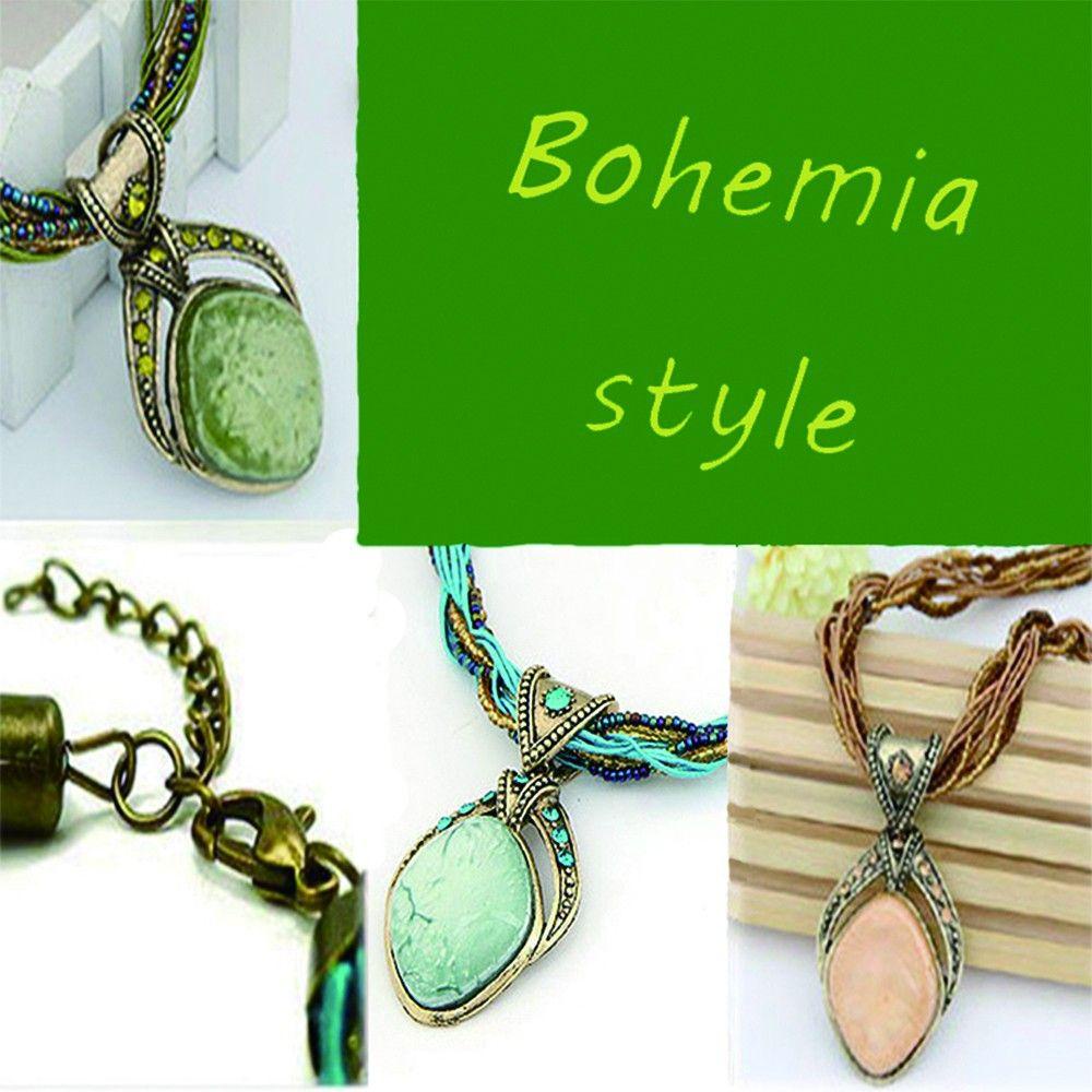 ANEMONE Dây Chuyền Nhiều Lớp Phong Cách Retro Thời Trang Cho Nữ