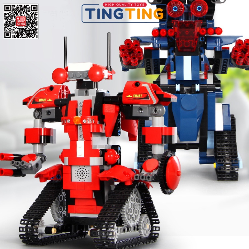 Đồ chơi lắp ráp điều khiển từ xa robot AImubot chính hãng MOULDKING