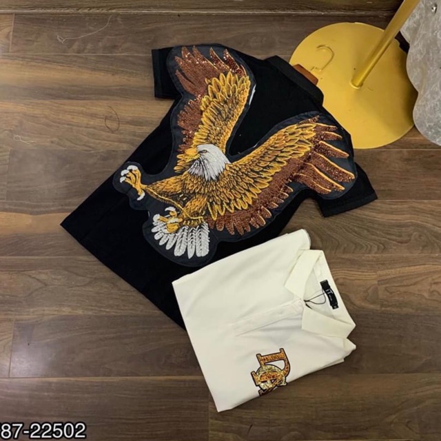 Áo Polo Dg đại bàng thêu kim sa cực chất 2021 | BigBuy360 - bigbuy360.vn