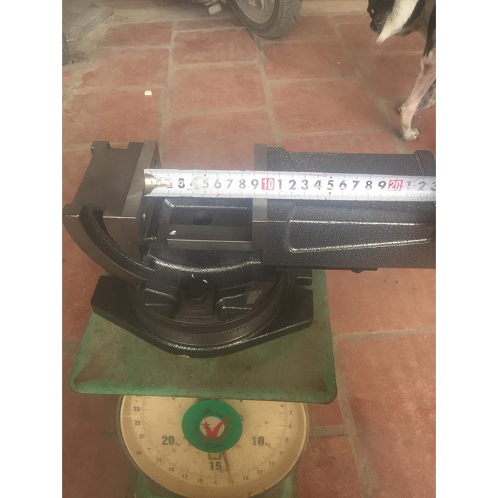 Ê tô chia độ lớn , xoay ngang 360