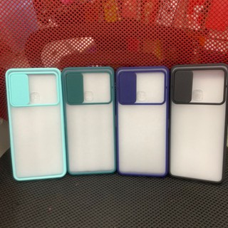 Ốp lưng samsung A21S viền dẻo màu lưng nhám bảo vệ camera