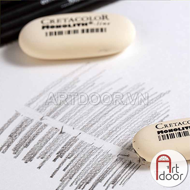 [ARTDOOR] Gôm tẩy chì CRETACOLOR Monolith